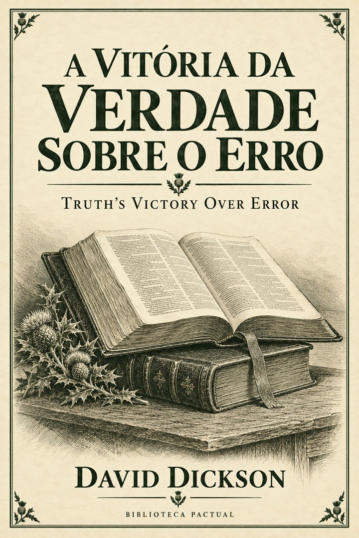 Capa de A Vitória da Verdade sobre o Erro